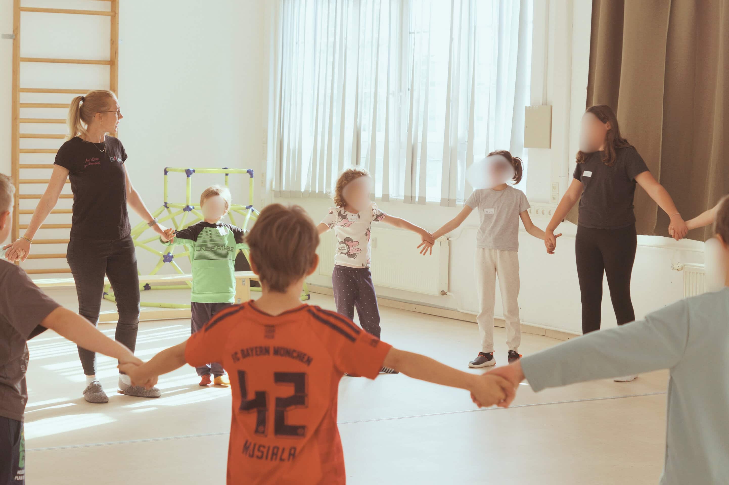 Wandertag im Bewegungsraum